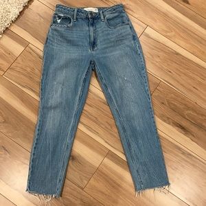 Abercrombie & Fitch Blue Straight Leg Jeans